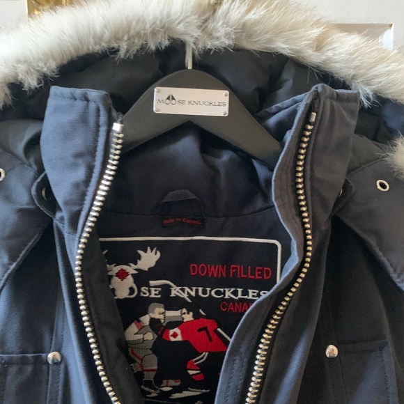 Moose knuckles woman bomber coat - Picture 3 of 12